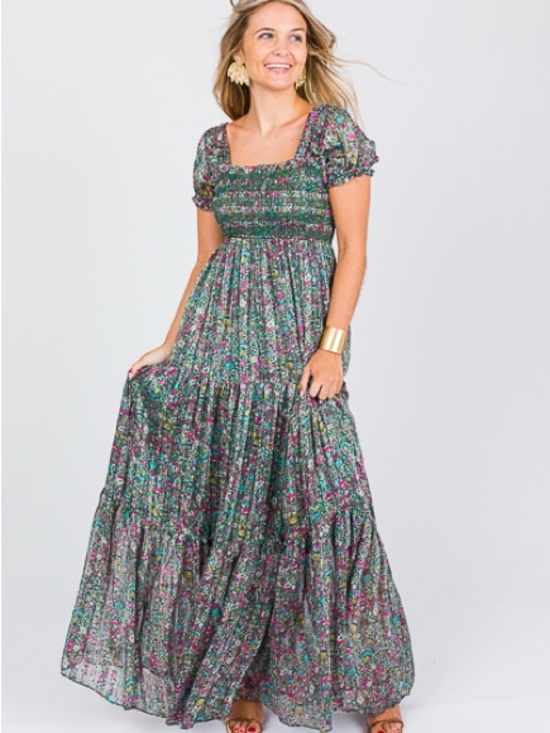 Buddy Love Dresses & Skirts - Buddy Love Dark Floral Maxi Dress